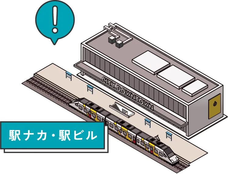 駅ナカ・駅ビル